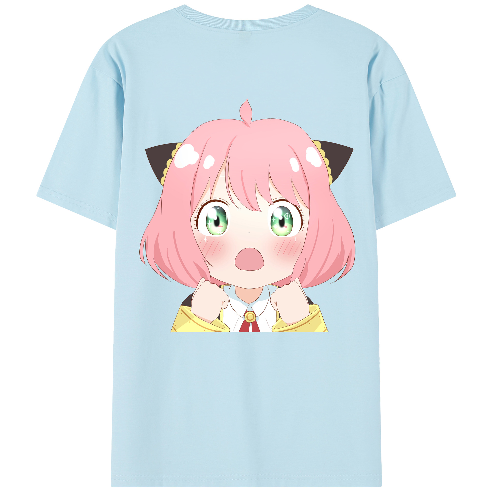 （画像用） SPY×FAMILY间谍家家酒 綿100％半袖Tシャツ（背面プリント）